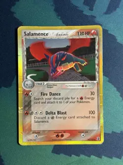 Salamence 14/113 Holo Rare Pokemon Card TCG 2005 EX Delta Species HP - Image 2