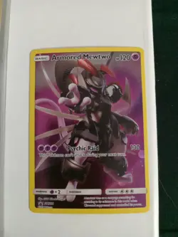 This is a 2019 Pokemon TCG Black Star Promo Armored Mewtwo card. - Image 1