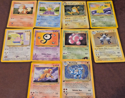 Lot of 60 Vintage Pokemon TCG Cards - Conditions Vary - Base Fossil Jungle Neo - Image 1