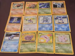 Lot of 60 Vintage Pokemon TCG Cards - Conditions Vary - Base Fossil Jungle Neo - Image 2
