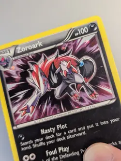 Zoroark BW09 Black and White Black Star Promo Holo Pokemon TCG Card MP - Image 4