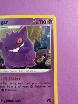 Pokemon TCG: Sword & Shield Gengar SWSH052 Black Star Promo Card - Image 3