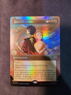 Fated Firepower (Showcase) Avatar: The Last Airbender Foil - Image 1