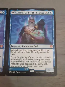 MTG X1 Magic the Gathering - Alrund, God of the Cosmos / Hakka - Kaldheim - Image 3
