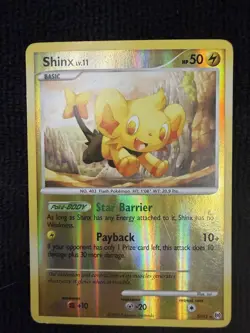 2009 Pokemon SHINX Arceus Shiny REVERSE HOLO Foil Shining SECRET RARE Card #SH12 - Image 1