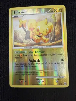 2009 Pokemon SHINX Arceus Shiny REVERSE HOLO Foil Shining SECRET RARE Card #SH12 - Image 3