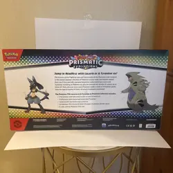 Pokemon - Prismatic Evolutions - Lucario EX and Tyranitar EX Premium Collection - Image 2