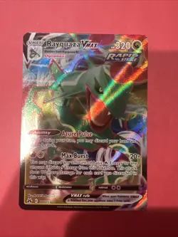 Pokemon TCG Rayquaza VMAX Crown Zenith 101/159 Holo Ultra Rare - Image 1