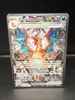 Pokemon TCG Charizard ex SV03: Obsidian Flames 223/197 Holo Special Illustration - Image 1