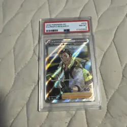 Professor's Research (Full Art) 078/078 Pokemon GO Holo PSA 8 NM-MT - Image 1