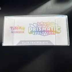 Prismatic Evolutions - Elite Trainer Box (ETB) - Pokemon TCG - *Plastic Case Inc - Image 2