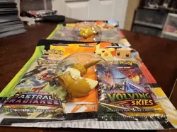 Pokemon Back to School Eevee And Pikachu Eraser Packs - Evo Skies & Astral Radia - Image 4