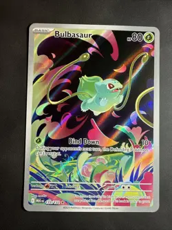 Bulbasaur 133/132 Mega Evolution Illustration Rare Pokemon TCG English NM/Mint - Image 1