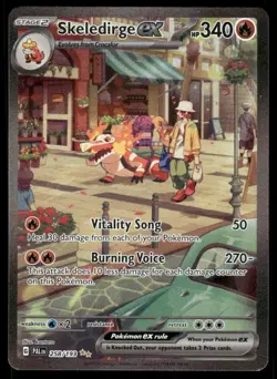 Pokemon Cards Skeledirge ex 258/193 Paldea Evolved SIR NM *2 - Image 1
