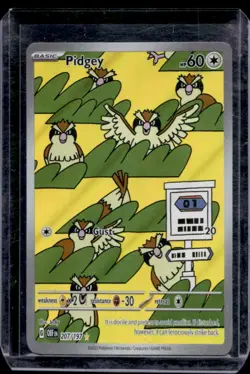 2023 Pokemon SV Obsidian Flames - OBF EN Pidgey #207/197 - Image 1