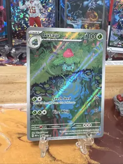 Pokemon TCG Ivysaur Scarlet & Violet 151 IR #167/165 Near Mint/Mint! - Image 1