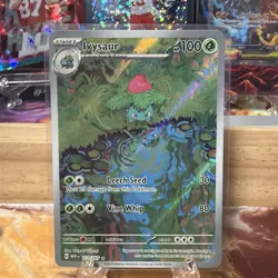 Pokemon TCG Ivysaur Scarlet & Violet 151 IR #167/165 Near Mint/Mint! - Image 4