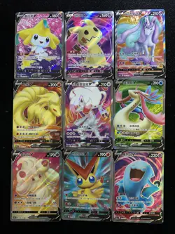 2024 Pokemon TCG S-Chinese Jirachi Mimikyu Wobbuffet SR Super Rare Lot*9 AM11 - Image 1