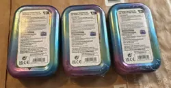 Pokemon Mini Tin Sealed Lot of 3 TCG Scarlet & Violet Prismatic Evolutions mint - Image 2
