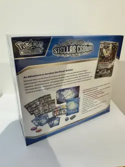 POKEMON TCG - S&V - STELLAR CROWN - ELITE TRAINER BOX - NEW SEALED - ENGLISH - Image 2
