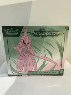 POKEMON TCG SCARLET & VIOLET PARDOX RIFT ELITE TRAINER BOX IRON VALIANT ENGLISH - Image 1