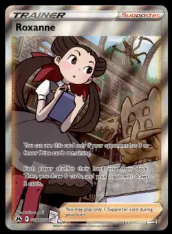 ROXANNE - POKEMON TRAINER - GG66/GG70 - GALARIAN GALLERY - CROWN ZENITH TCG - Image 1