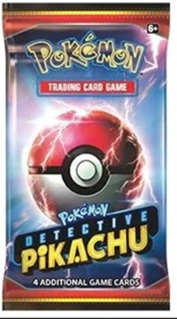 POKEMON TCG DETECTIVE PIKACHU BOOSTER PACK SUN & MOON UNOPENED ENGLISH 2019 - Image 1