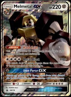 MELMETAL GX SM178 - JUMBO - SM BLACK STAR PROMO - HOLO - POKEMON TCG - 2019 - Image 1