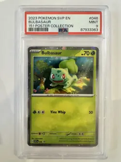 PSA 9 Pokemon TCG Bulbasaur Svp Black Star ProMos Technologies 046 Holo Promo - Image 1