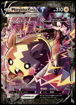 JUMBO MORPEKO SWSH289 V-UNION - BLACK STAR PROMO - FULL ART - POKEMON TCG - ENG - Image 1