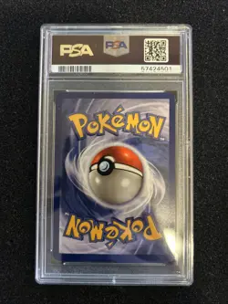 1999 POKEMON BASE SET UNLIMITED #10 MEWTWO-HOLO PSA 8 - Image 2