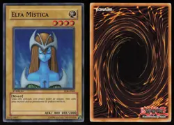 Mystical Elf LOB-062 Super Rare 1st Edition Portuguese Yu-Gi-Oh - Image 3