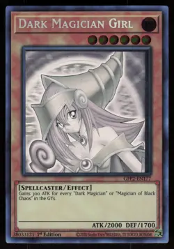 Dark Magician Girl GFP2-EN177 Ghost Rare 1st Edition Yu-Gi-Oh - Image 1