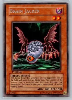 1996 Yu-Gi-OH! Brain Jacker FET-EN034 - Image 1