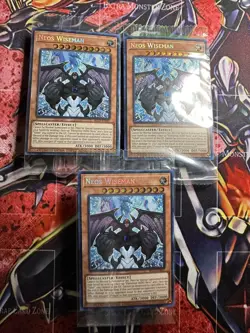 3x Neos Wiseman - Sealed - BLC1-EN007 - Limited Edition - Secret Rare - Yu-Gi-Oh - Image 1