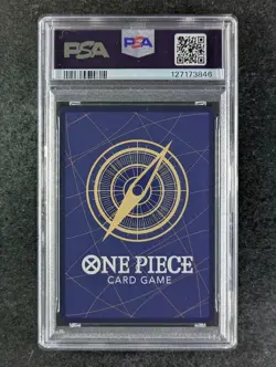 2025 One Piece MANGA MONKEY D.LUFFY EB02-061 25th Alt. Art Secret Rare JPN PSA 9 - Image 2