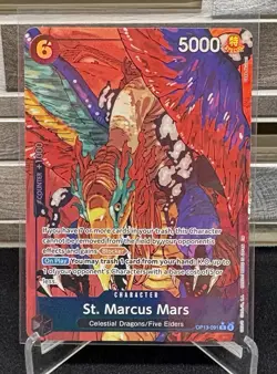 One Piece Carrying On His Will OP13-091 St. Marcus Mars Alt Art English - Image 1