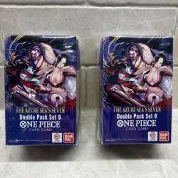 (LOT OF 2) One Piece OP- 14 EB-04 The Azure Sea's Seven Double Pack Set 9 Boxes - Image 1