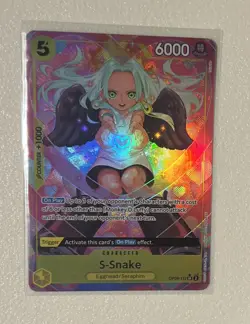 One Piece Two Legends S-Snake OP08-112 SR Alt Art OP-08 English - Image 1