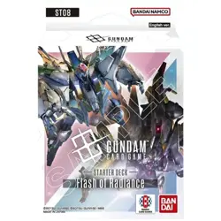 Gundam TCG Card Game Flash of Radiance Starter Deck (ST08) SEALED NEW - Image 1
