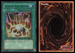 Card of Safe Return LON-029 Ultra Rare Labyrinth of Nightmare Unlimited Yu-Gi-Oh - Image 3