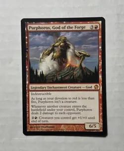 Purphoros, God of the Forge NM/M Pack Fresh Theros MTG Magic The Gathering Card - Image 1