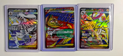 POKEMON MEGA DREAM EX LOT OF 3 MAR Cards Hawlucha Froslass Eelektross - Image 1