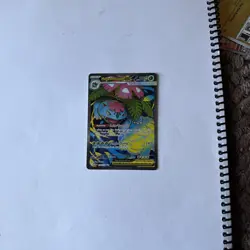 Mega Venusaur EX Mega Evolution 155/132 Secret Rare Pokemon Card NEAR MINT - Image 4