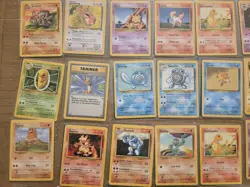 Lot of 240+ Vintage Bulk Pokemon Cards Mostly Base, Some 1st Edition, 2nd, Topps - Image 2