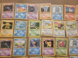Lot of 240+ Vintage Bulk Pokemon Cards Mostly Base, Some 1st Edition, 2nd, Topps - Image 3