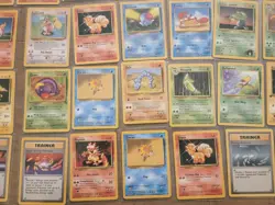 Lot of 240+ Vintage Bulk Pokemon Cards Mostly Base, Some 1st Edition, 2nd, Topps - Image 5