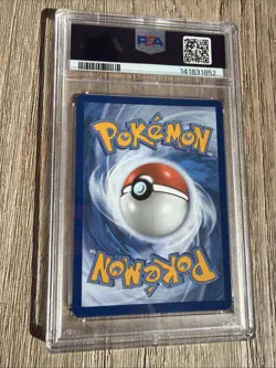 Pokemon Mega Evolution Bulbasaur Illustration Rare Card 133/132 PSA 9 - Image 2