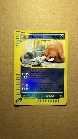 Piloswine - 24/144 - Pokemon Skyridge Reverse Holo Rare Card - Image 1