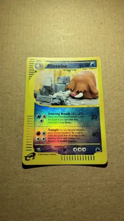 Piloswine - 24/144 - Pokemon Skyridge Reverse Holo Rare Card - Image 3